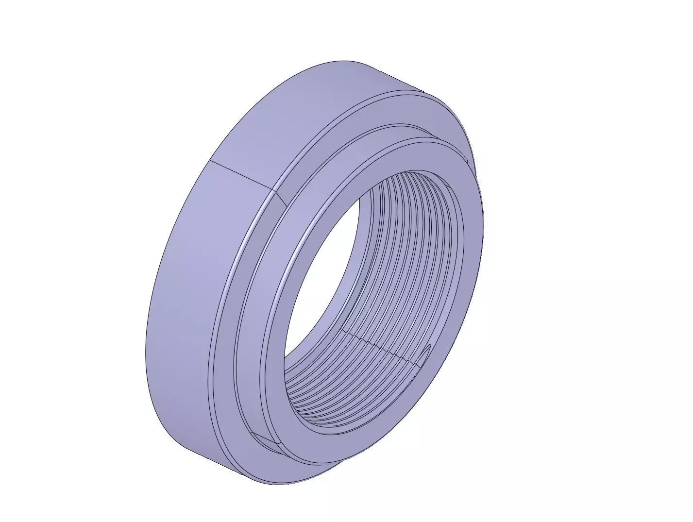 Filetto Femmina 2 Pollici 1-2 iso7 3D print model_0