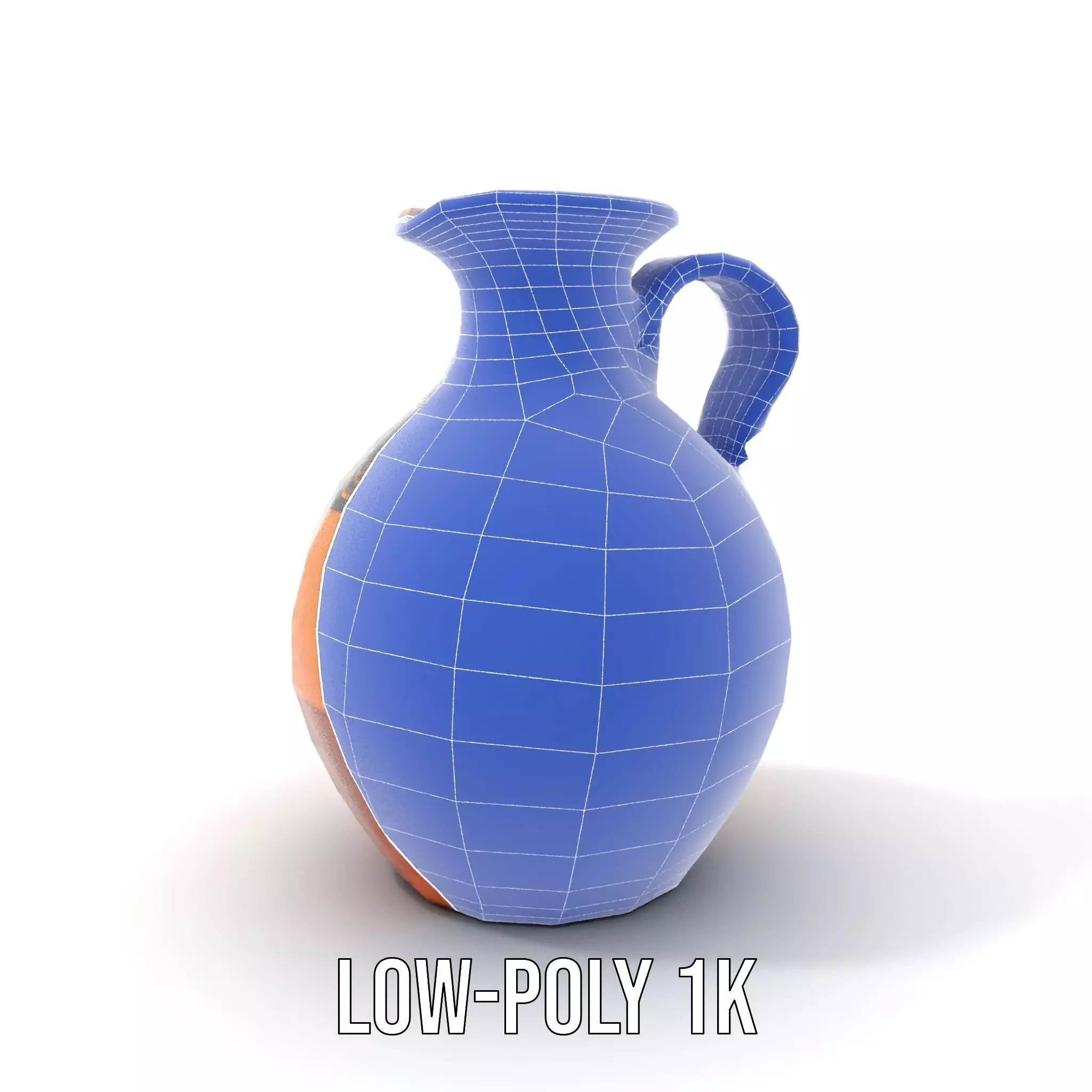 Elegant Ceramic Vase model pack Low-poly 3D model_32