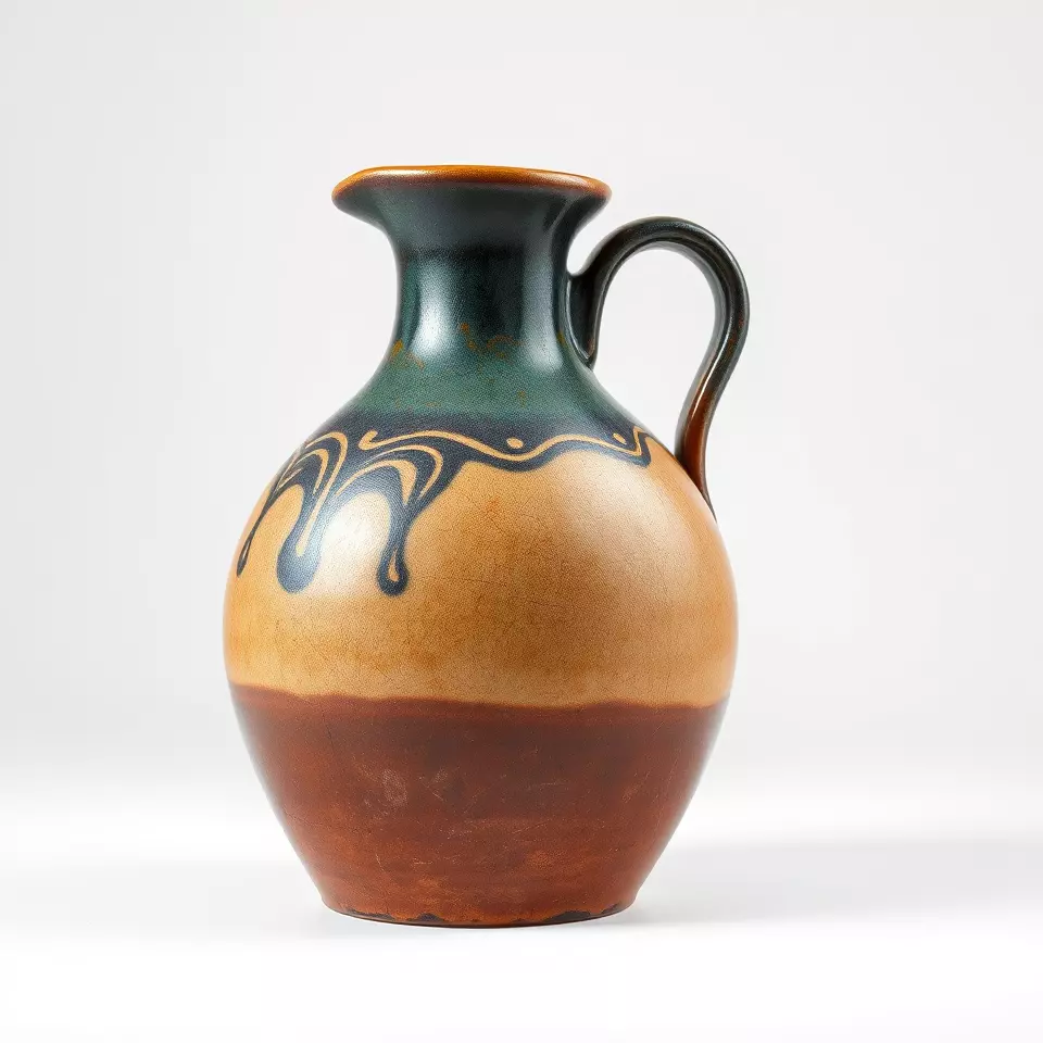 Elegant Ceramic Vase model pack Low-poly 3D model_3