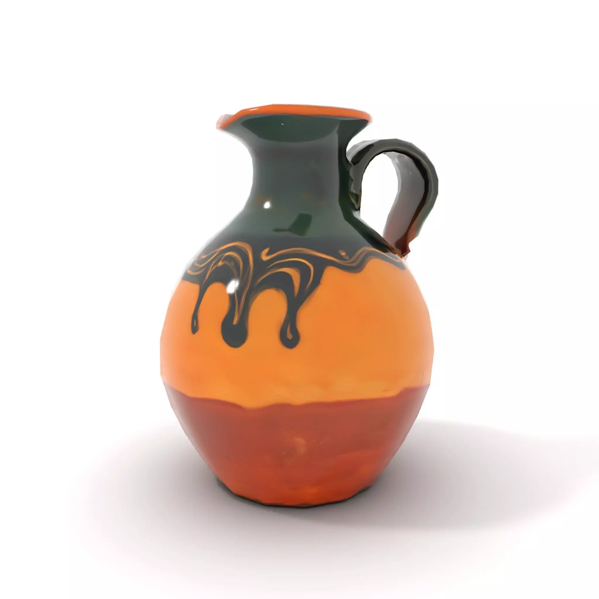 Elegant Ceramic Vase model pack Low-poly 3D model_8