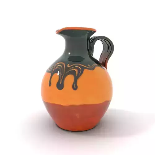 Elegant Ceramic Vase model pack Low-poly 3D model
