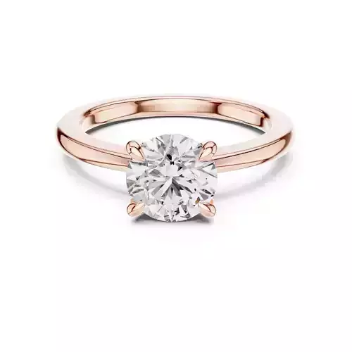 Solitaire Round Cut Diamond Engagement Ring 3DM STL Video