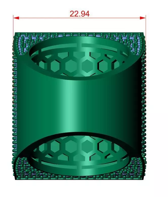 Custom Initial A to Z Letter Diamond Ring - Alphabet Rings 3D print model_9