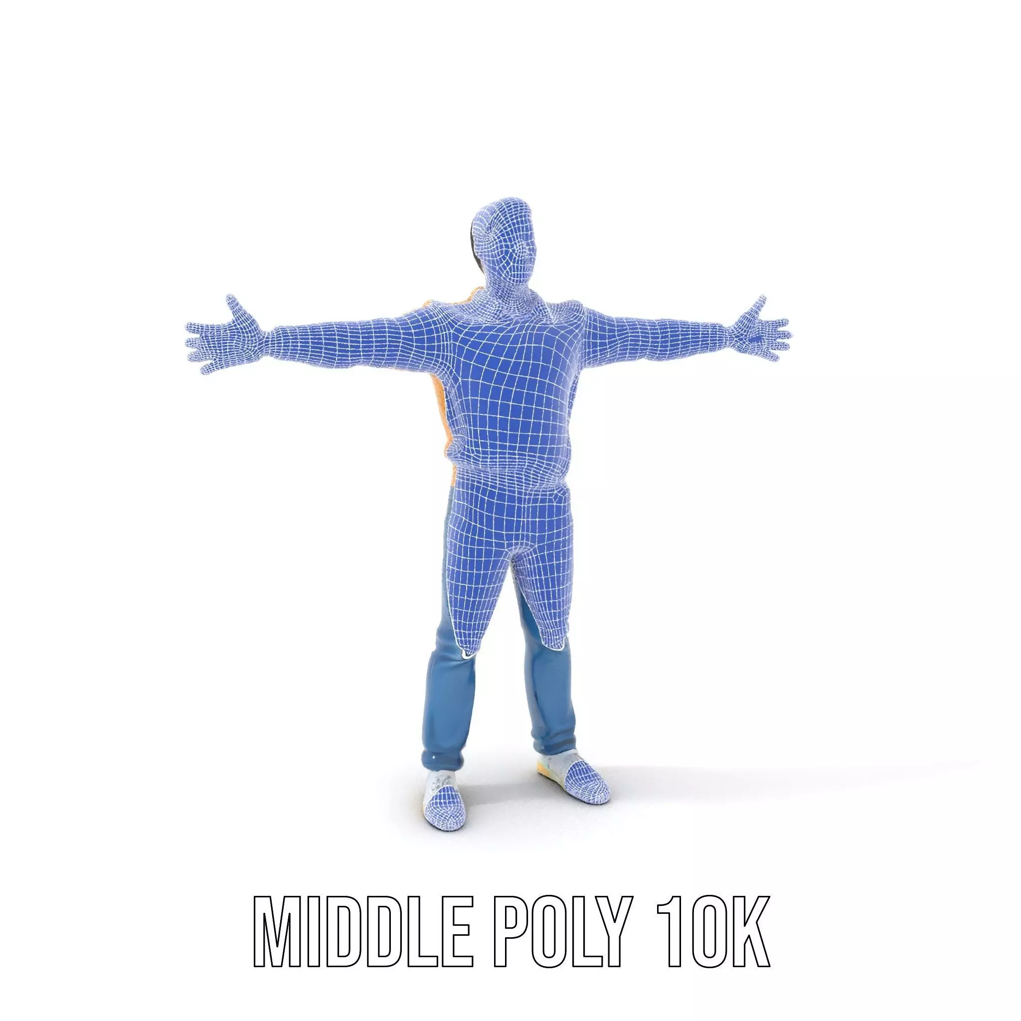 Casual Outfit Man model pack Low-poly 3D model_17