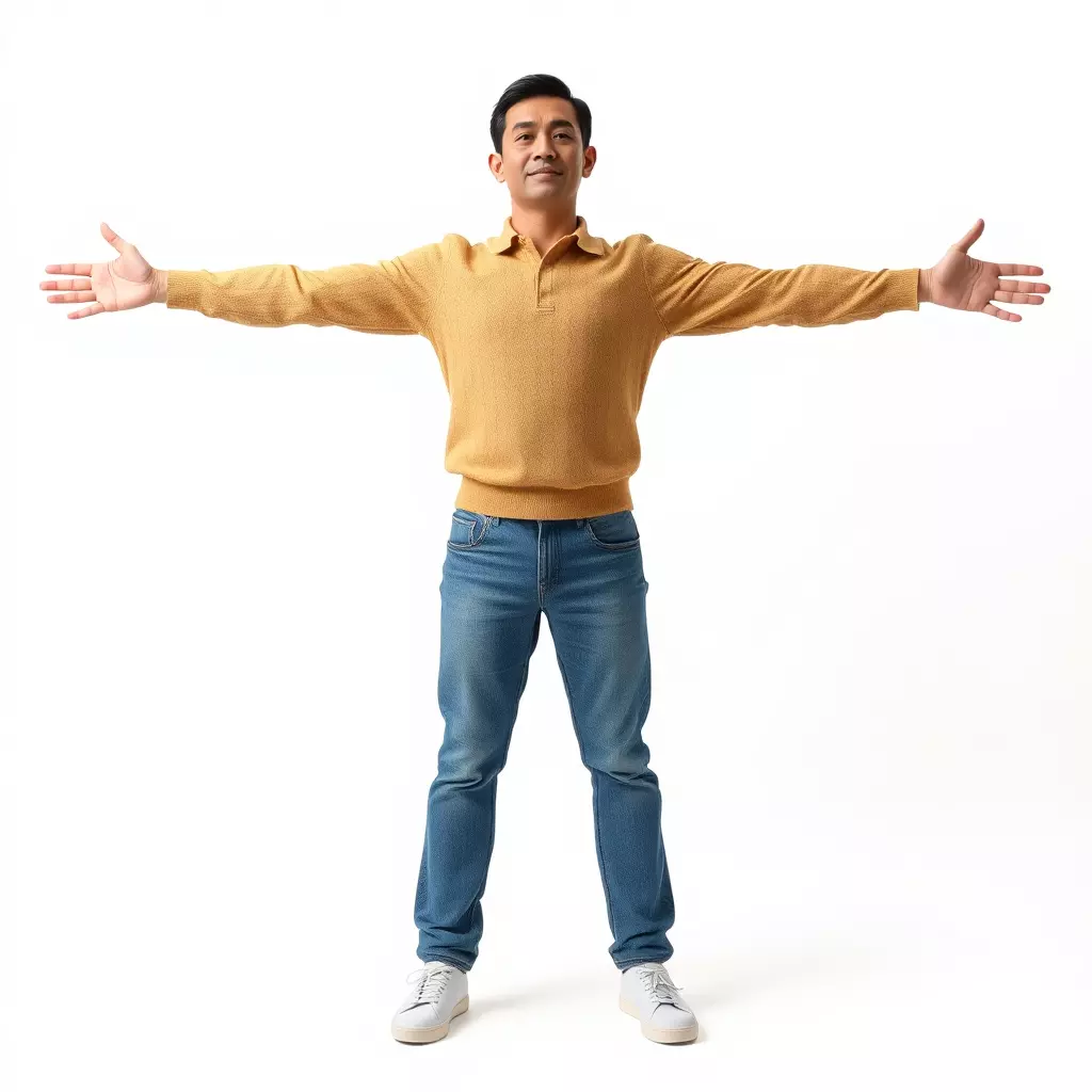 Casual Outfit Man model pack Low-poly 3D model_3