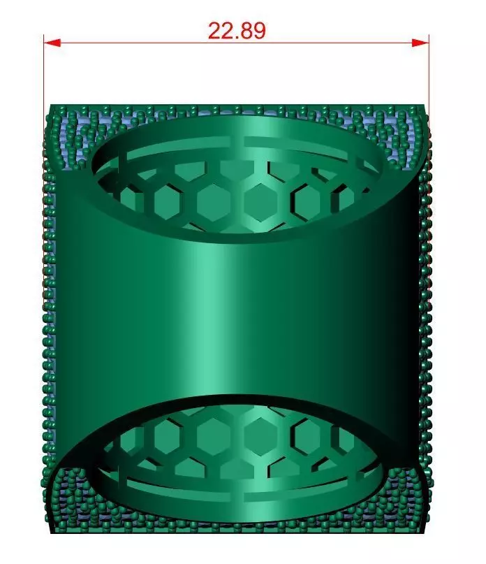 Custom Initial A to Z Letter Diamond Ring - Alphabet Rings 3D print model_6