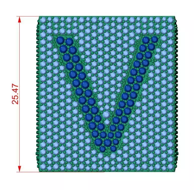 Custom Initial A to Z Letter Diamond Ring - Alphabet Rings 3D print model_1