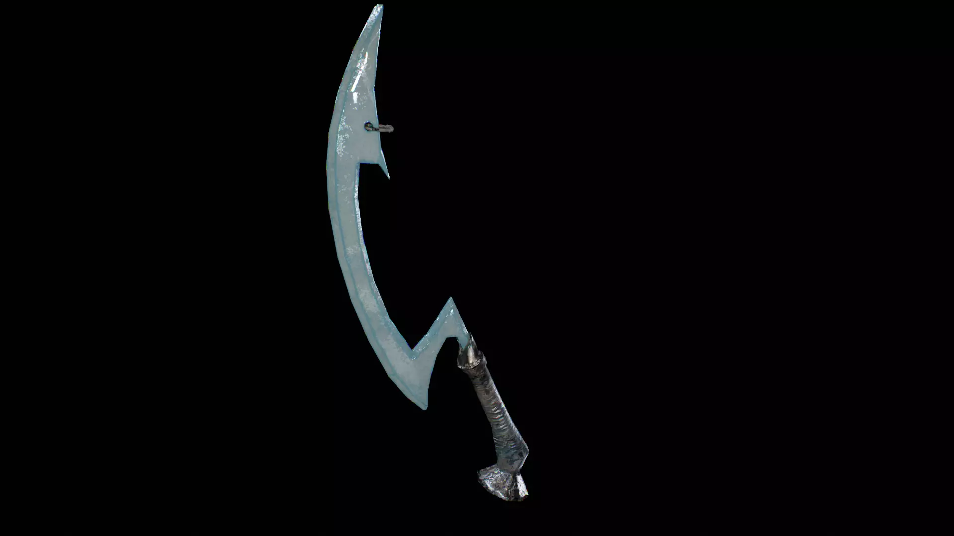 ELF Sword PBR FBX  Low-poly 3D model_0
