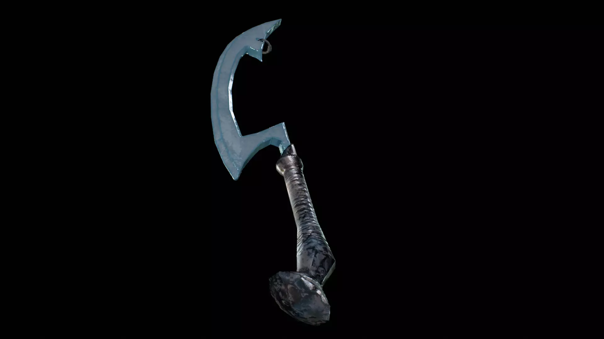 ELF Sword PBR FBX  Low-poly 3D model_10