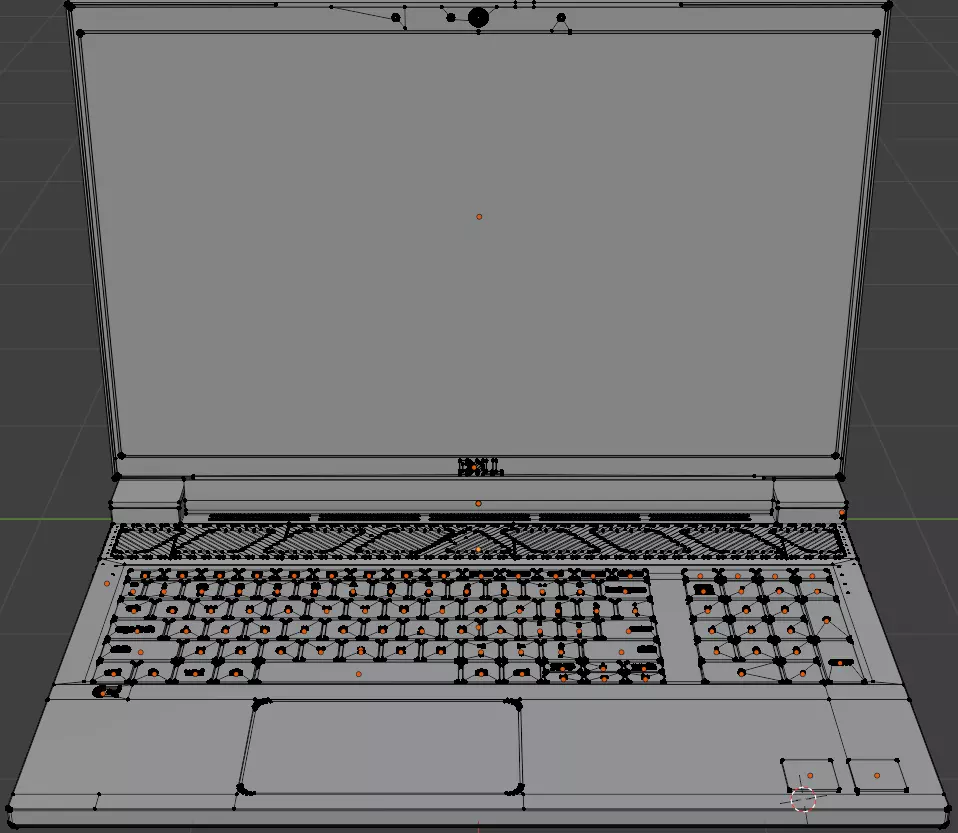 Dell G15 gaming laptop Free 3D model_4