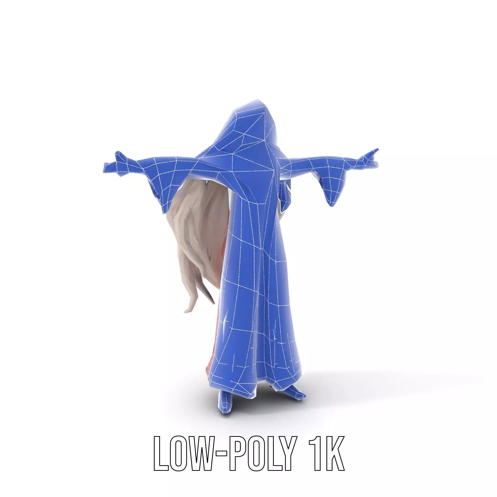 Elegant Princess Gown model pack Low-poly 3D model_15