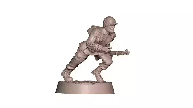 USA Soldier WW2 Bolt Action