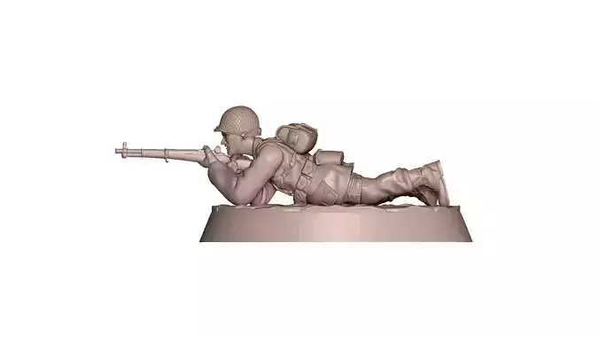 USA Soldier WW2 Bolt Action