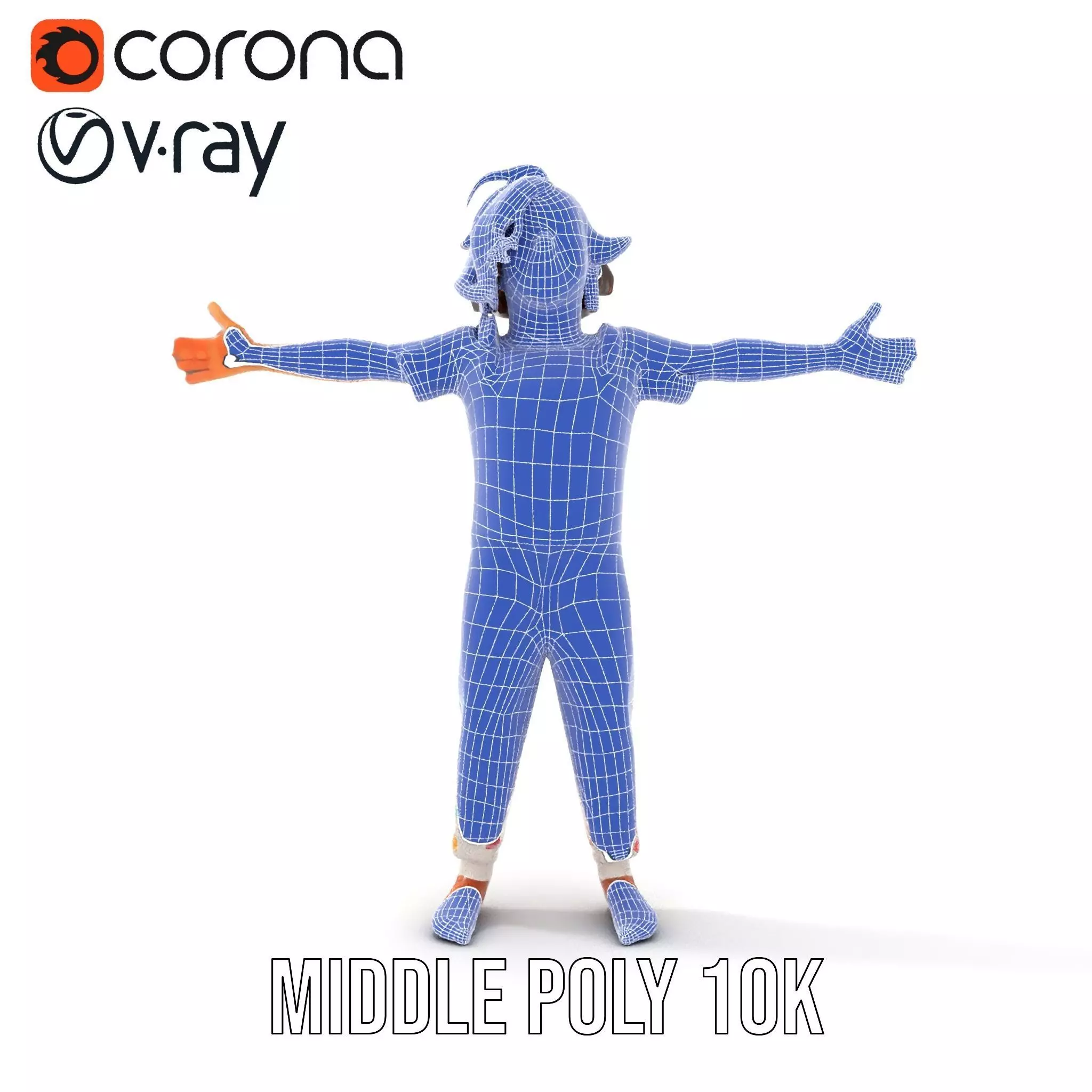 Colorful Pajamas model pack Low-poly 3D model_24