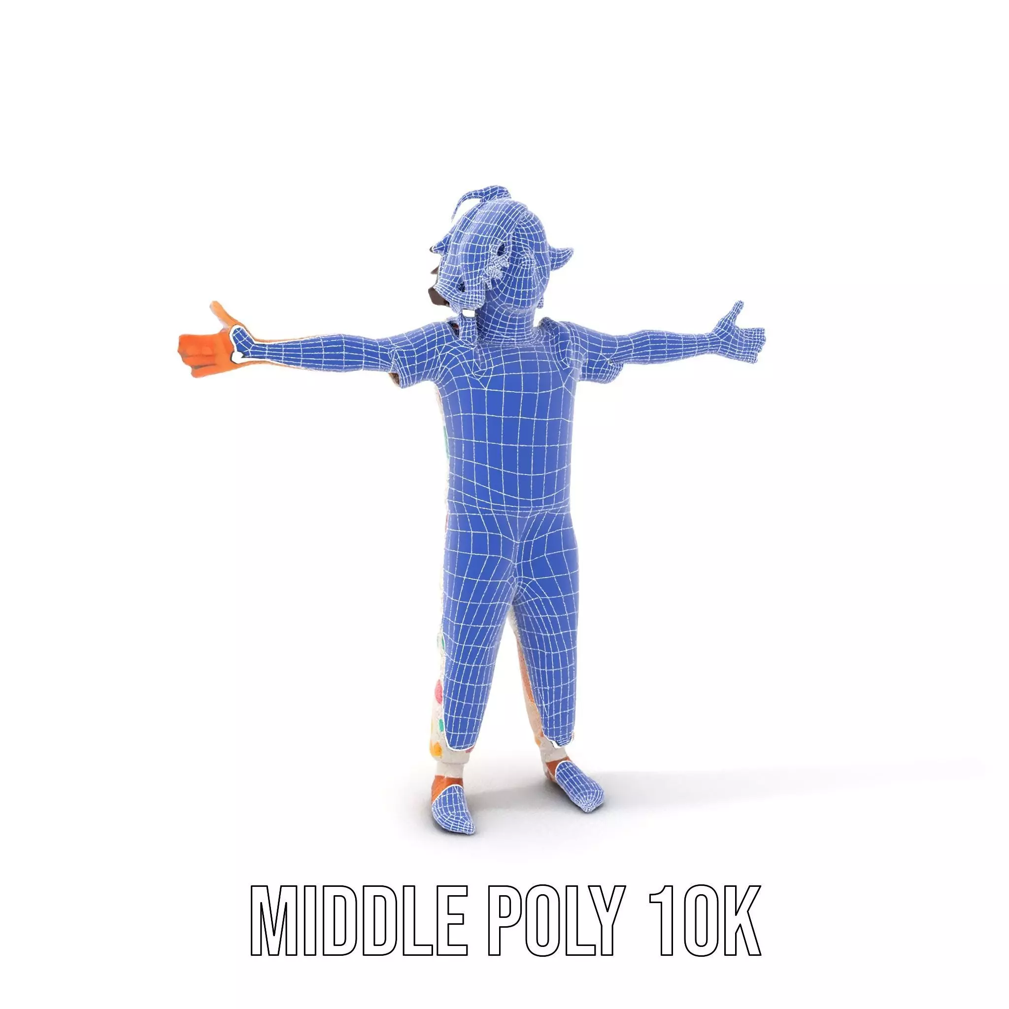 Colorful Pajamas model pack Low-poly 3D model_14