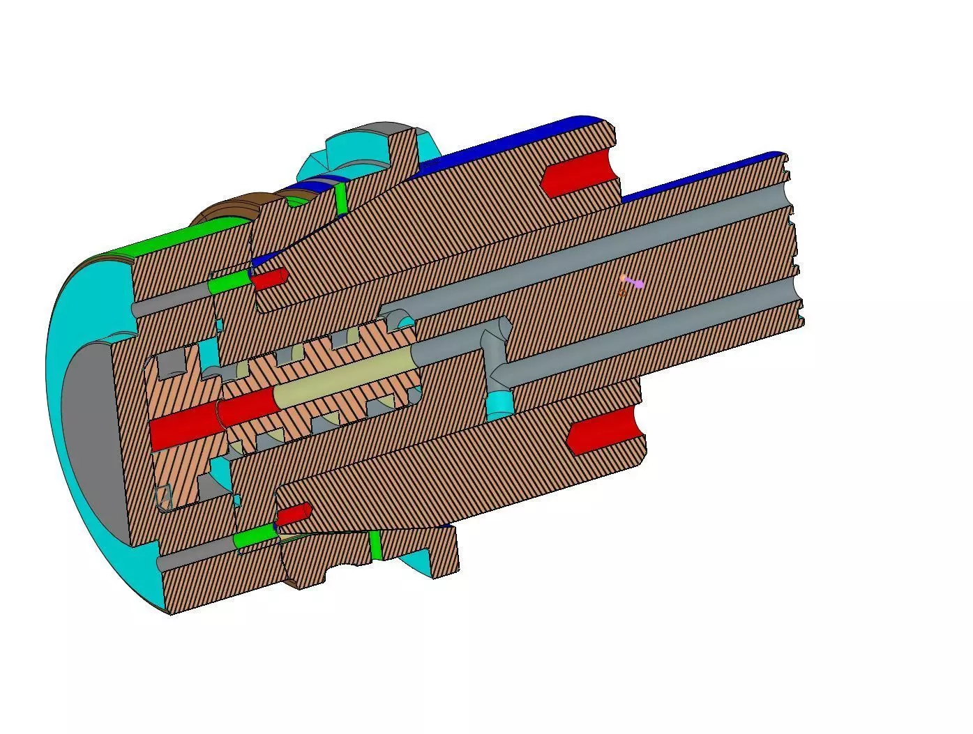 Maschio Collassabile D122 3D print model_1