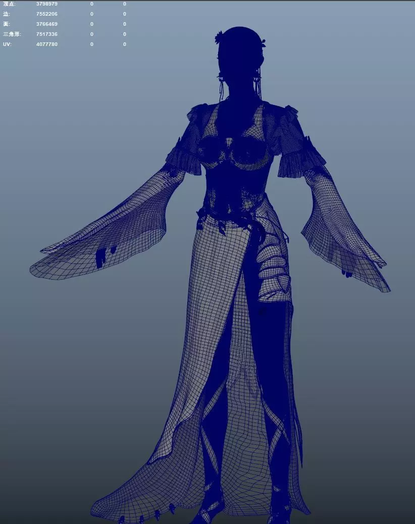 Chinese Girl AsianGirlK 3D model 3D model 3D model 3D model_15