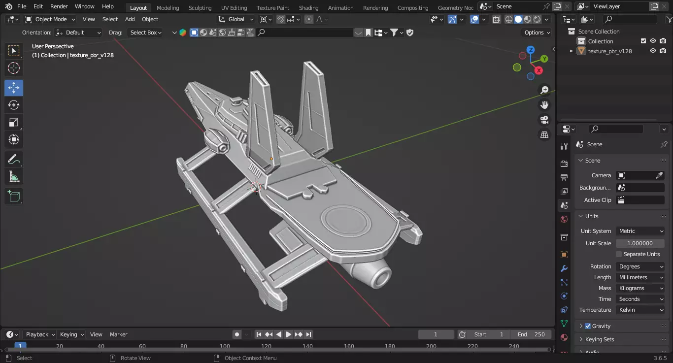 Spectre Stealth Boat 3D print model_4