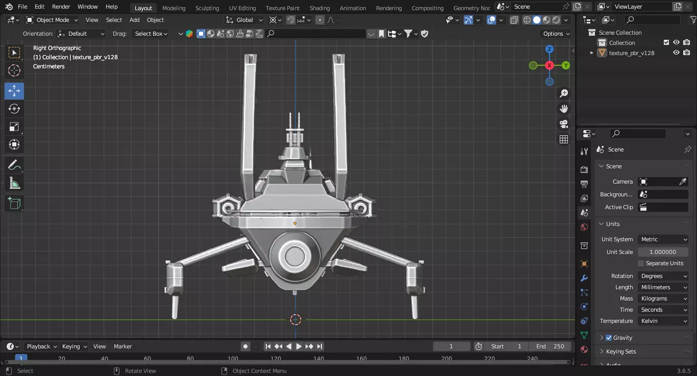 Spectre Stealth Boat 3D print model_6