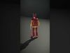Retro Robot Explorer model pack Low-poly 3D model_2