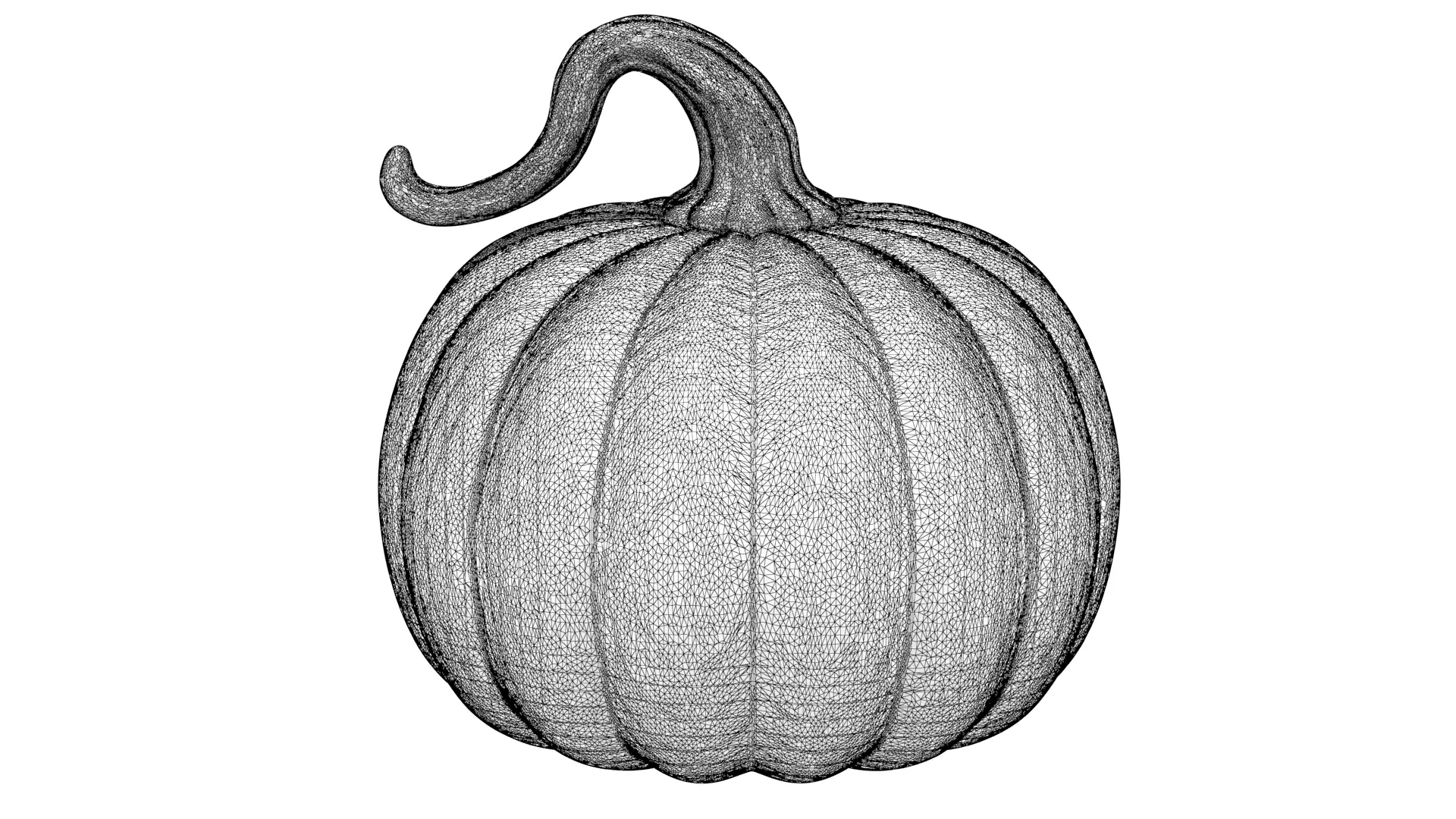 Halloween pumpkin 07 3D model_8