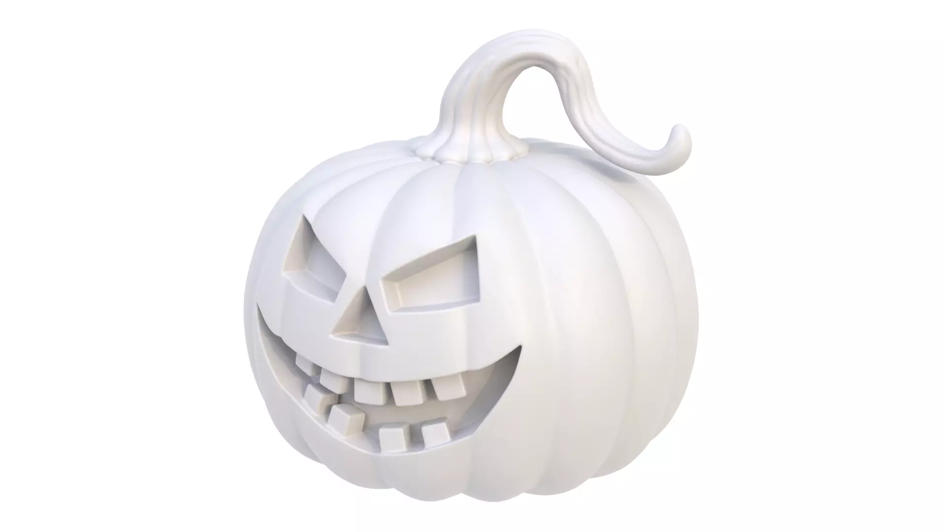 Halloween pumpkin 07 3D model_0