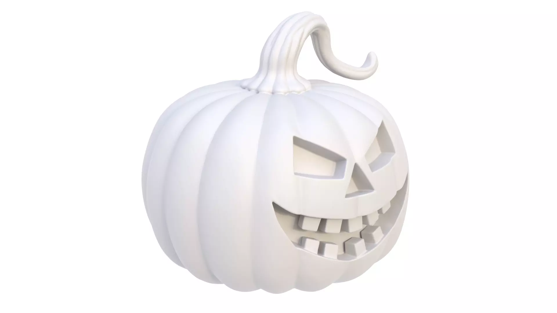 Halloween pumpkin 07 3D model_5
