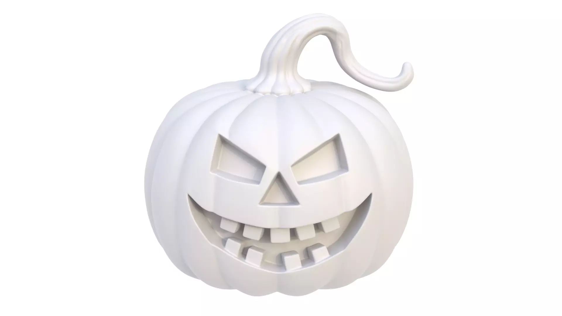 Halloween pumpkin 07 3D model_6
