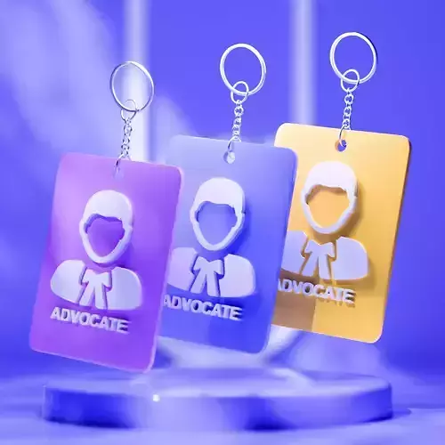 Advocate Keychain