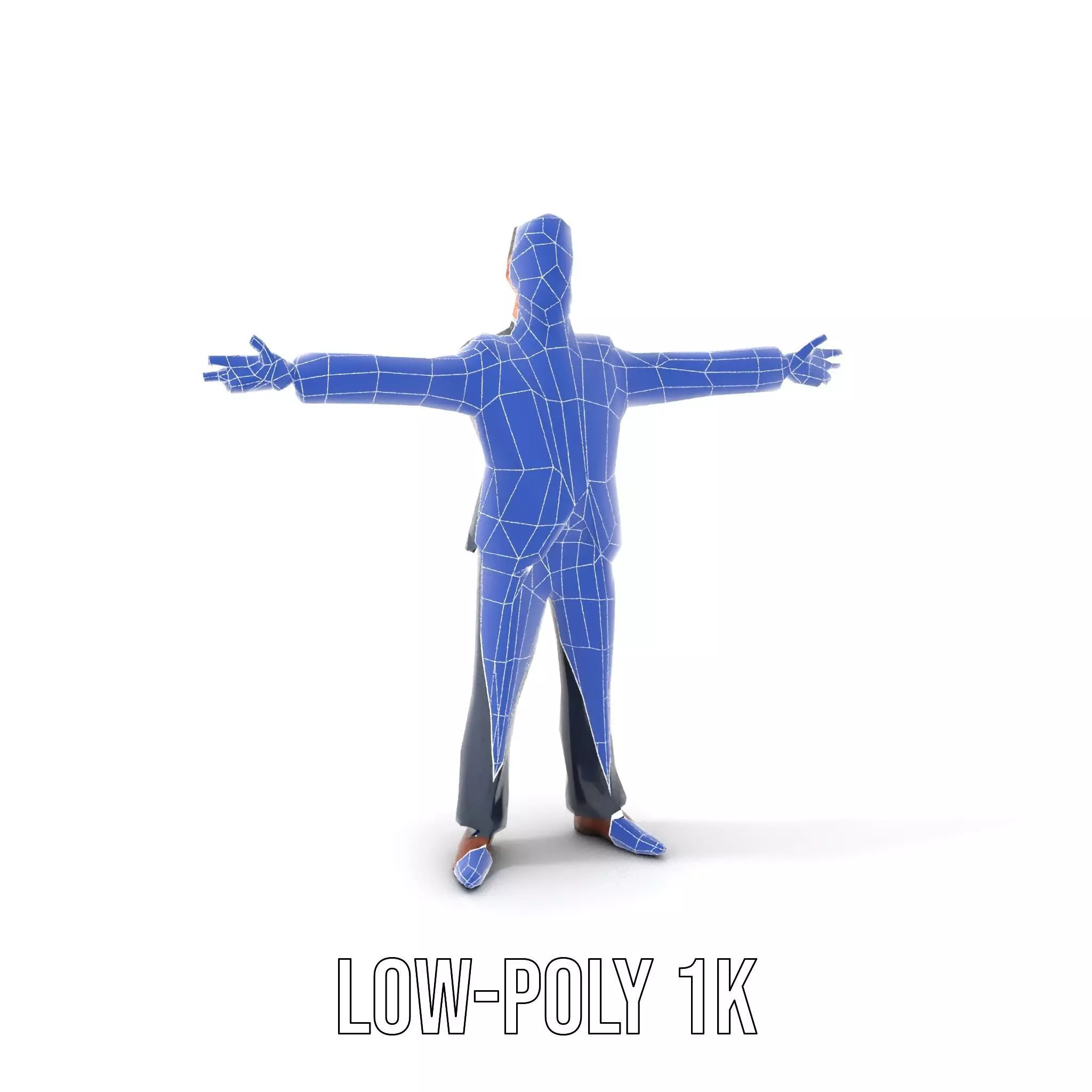 Dapper Executive Suit model pack Low-poly 3D model_13