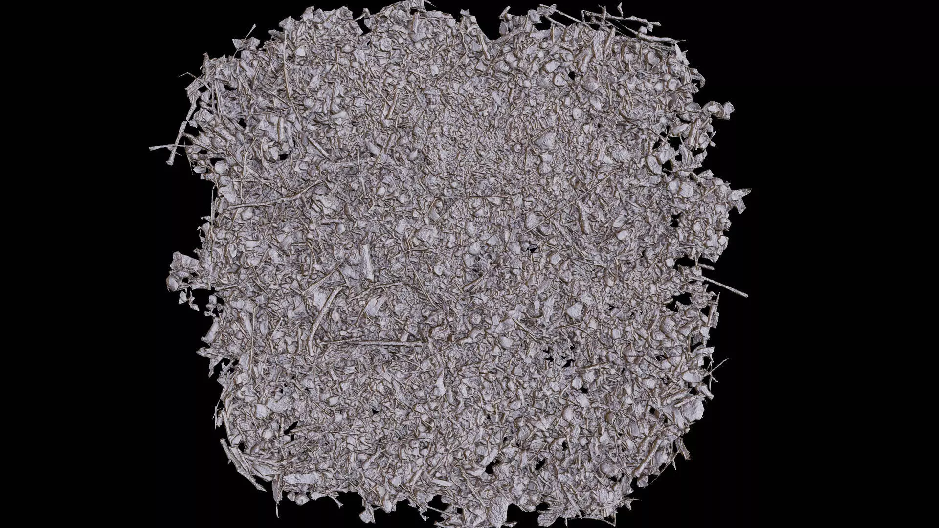 forest ground patch debris pt1 detail PBR photogrammetry Low-poly 3D model_6