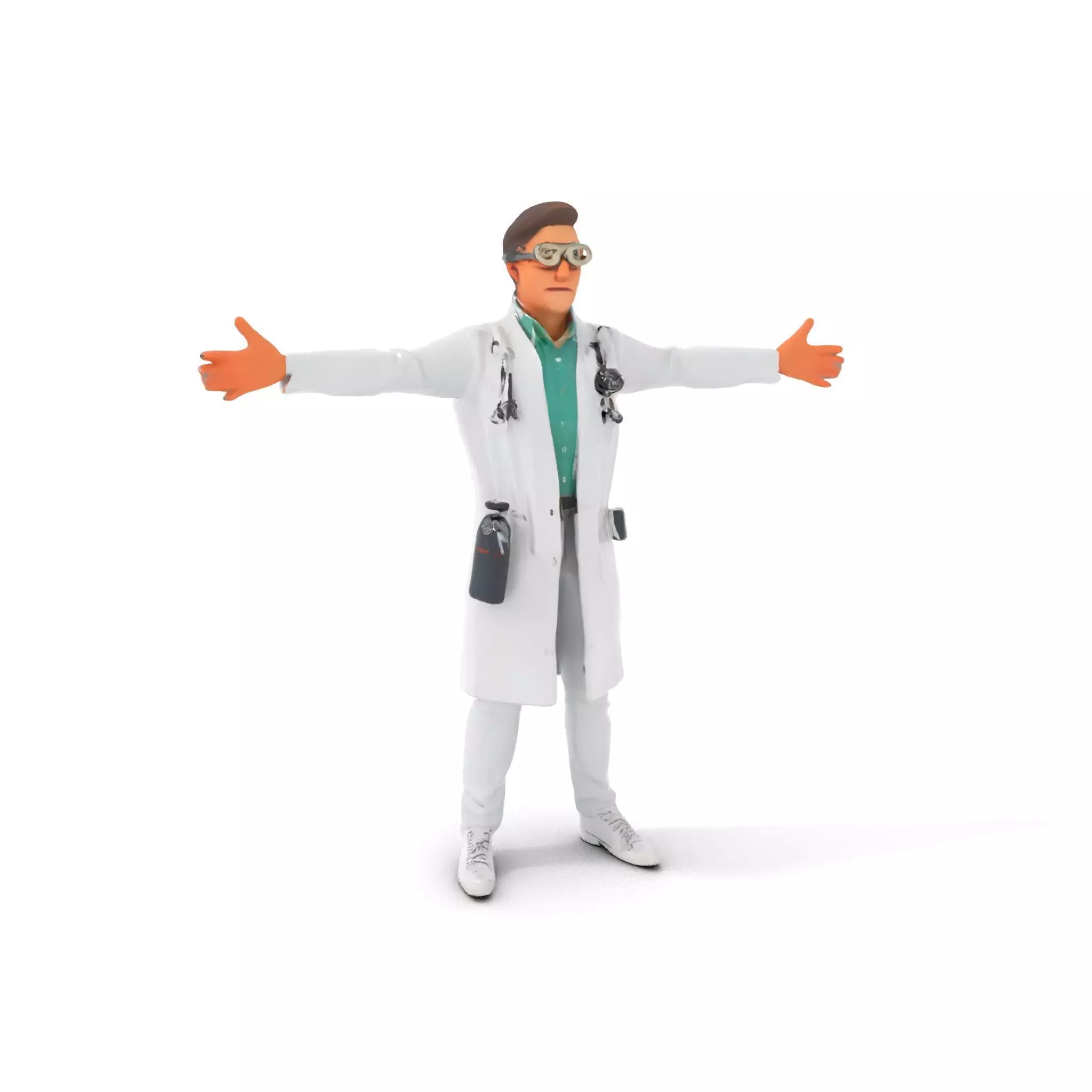 Scientific Professional model pack Low-poly 3D model_0
