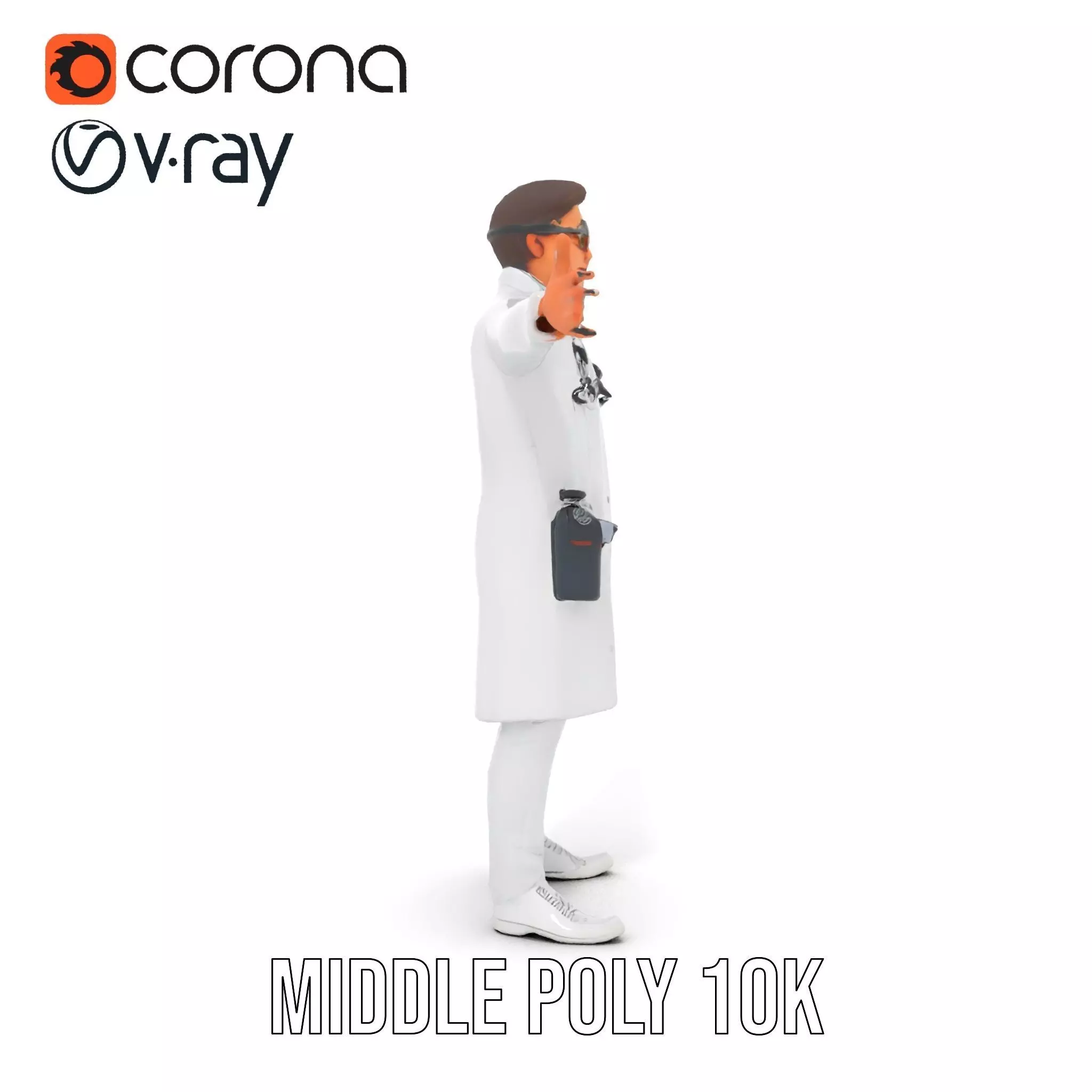 Scientific Professional model pack Low-poly 3D model_16