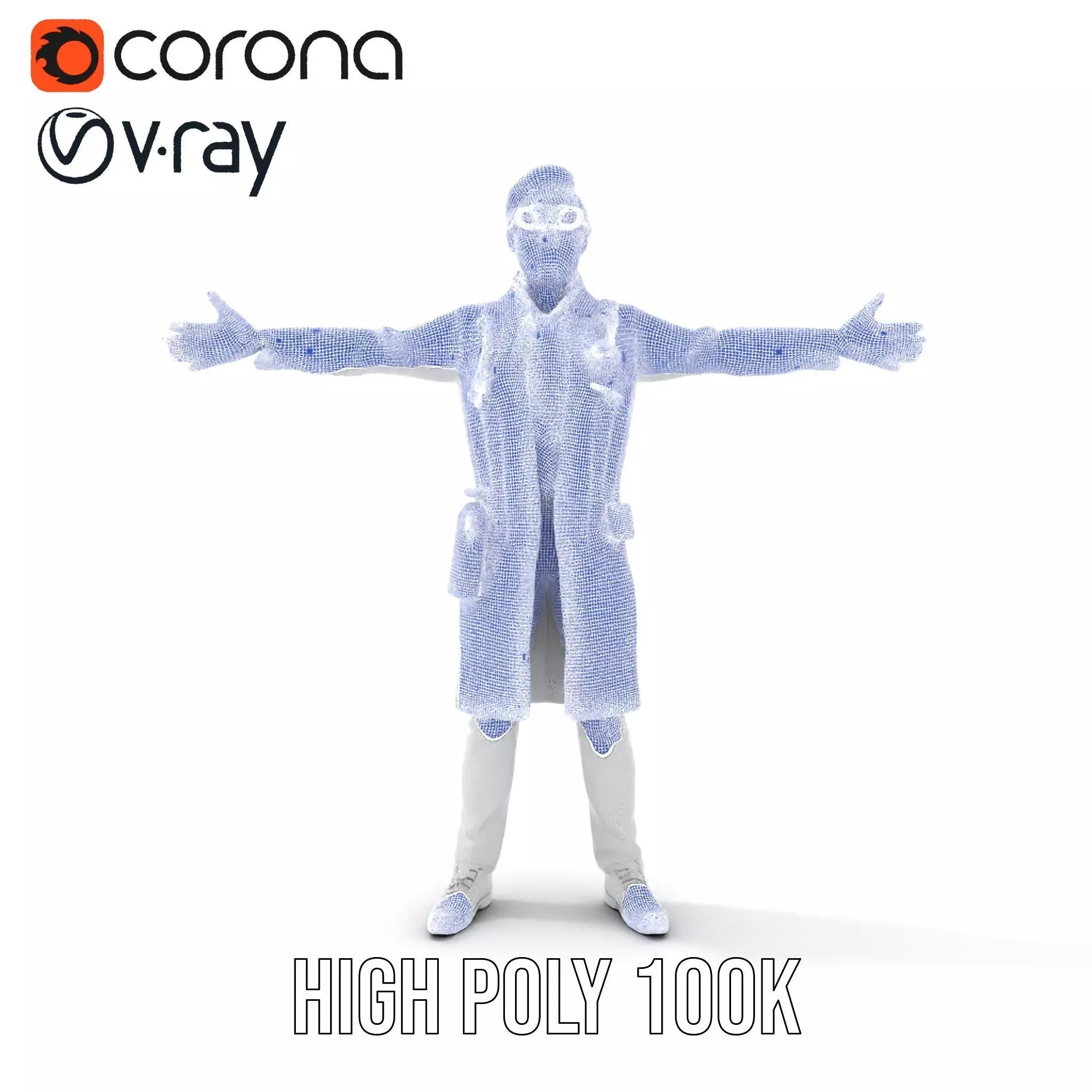 Scientific Professional model pack Low-poly 3D model_34