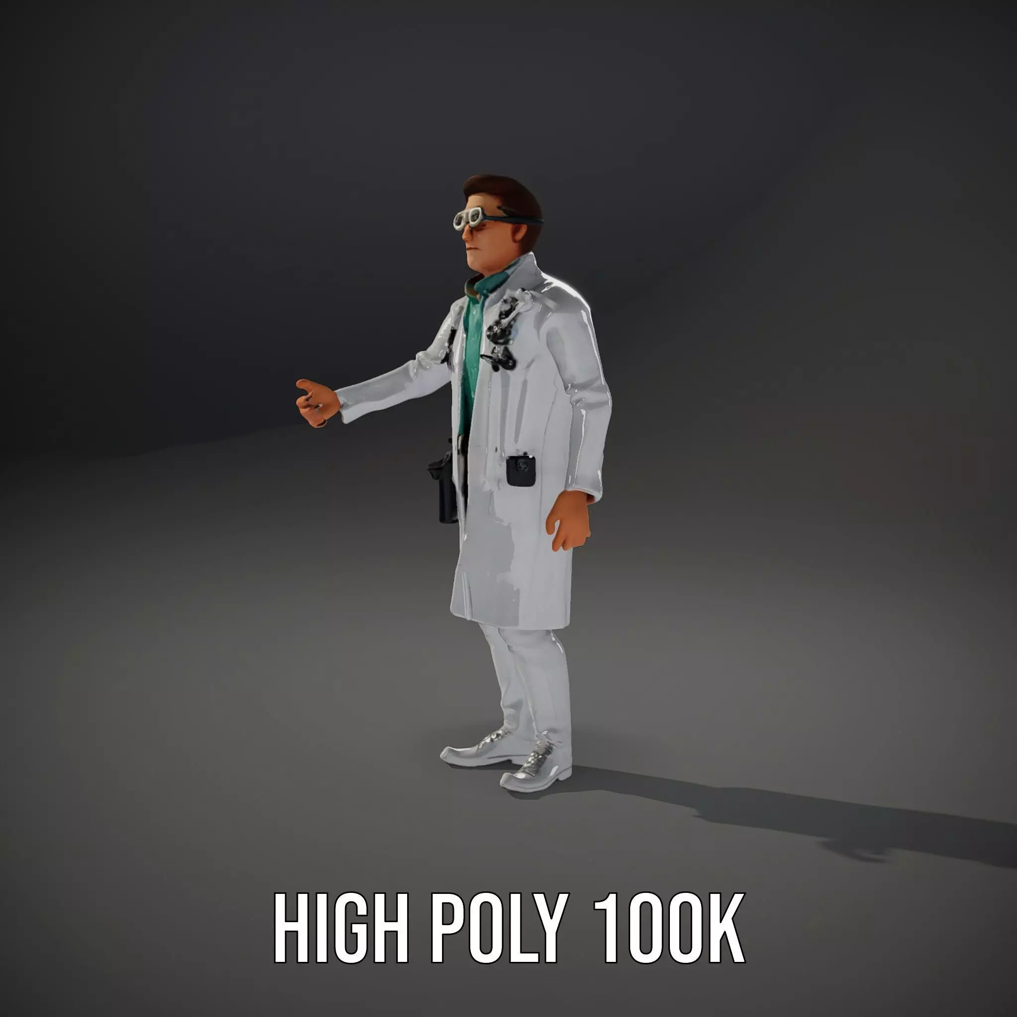 Scientific Professional model pack Low-poly 3D model_15