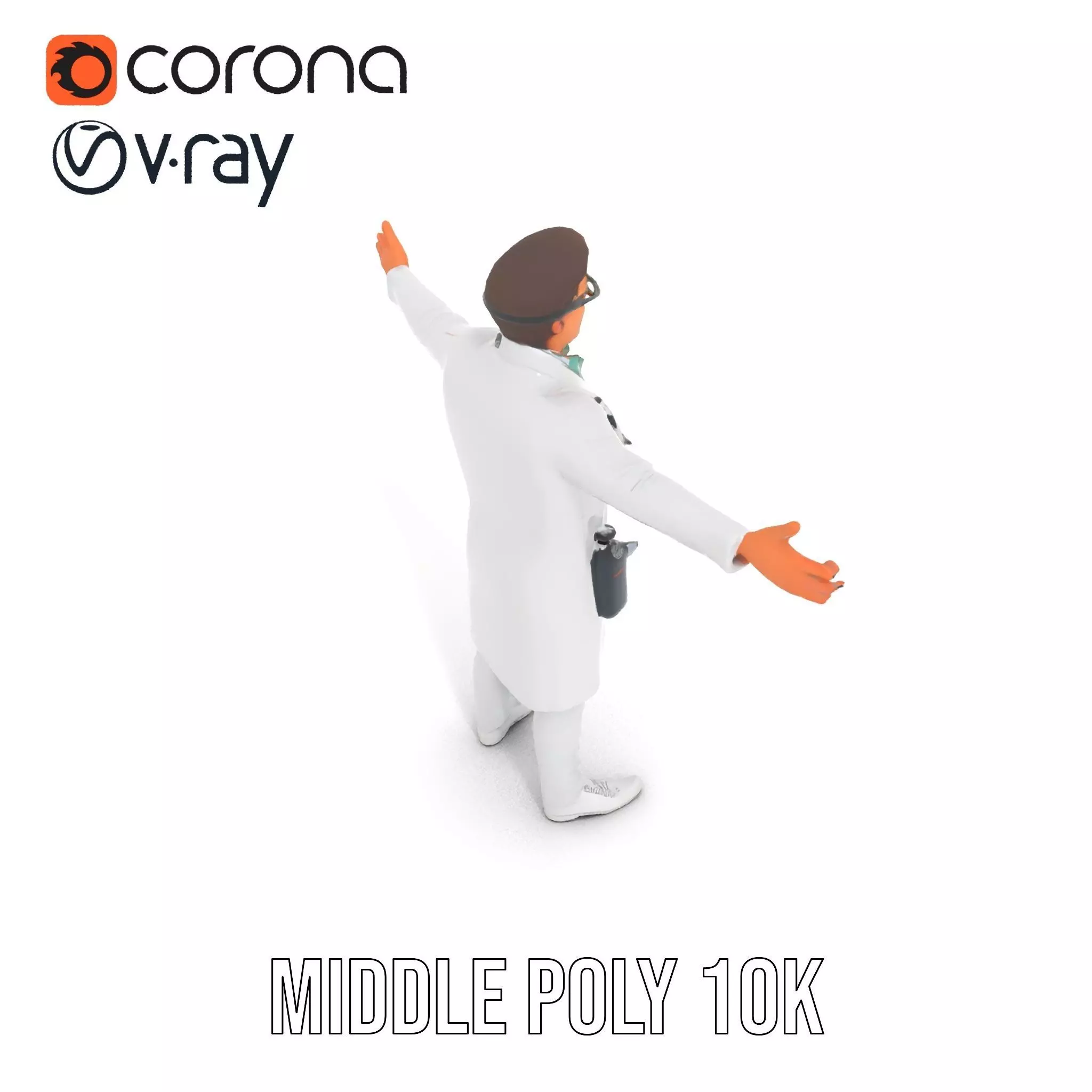 Scientific Professional model pack Low-poly 3D model_11