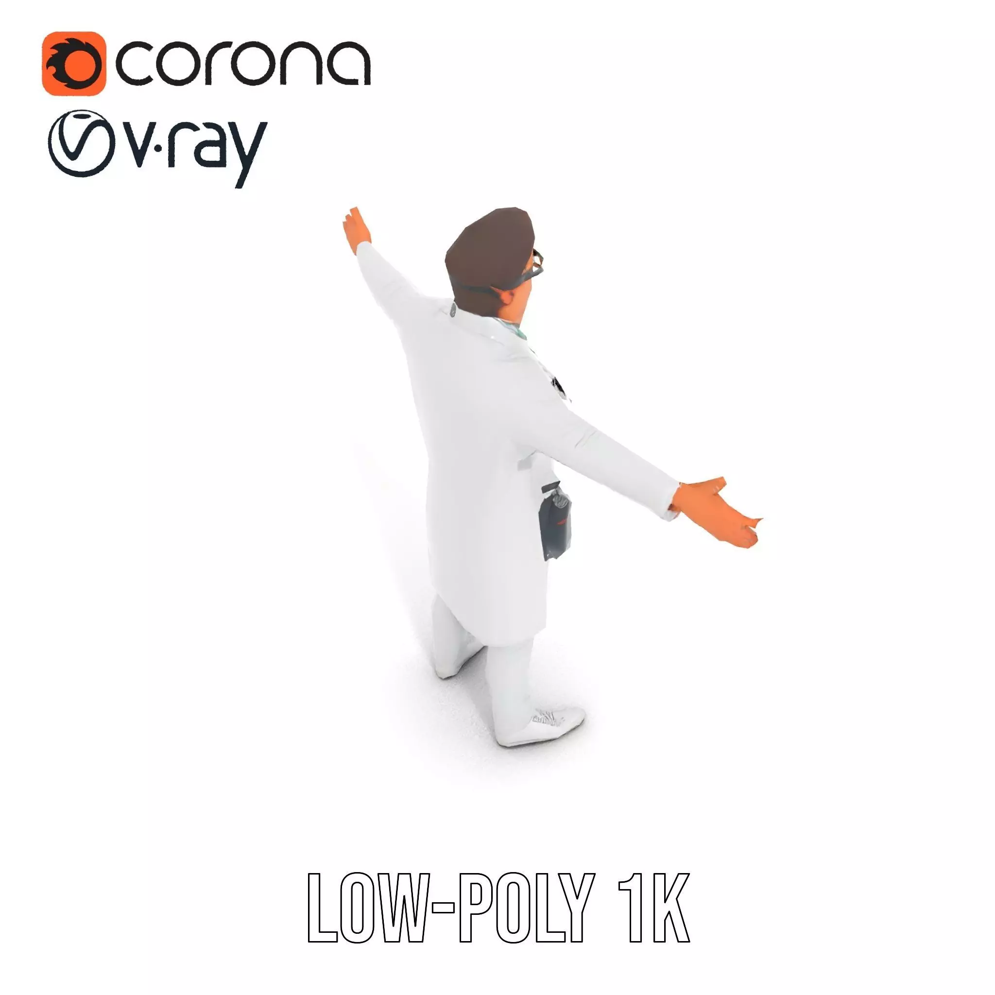 Scientific Professional model pack Low-poly 3D model_10