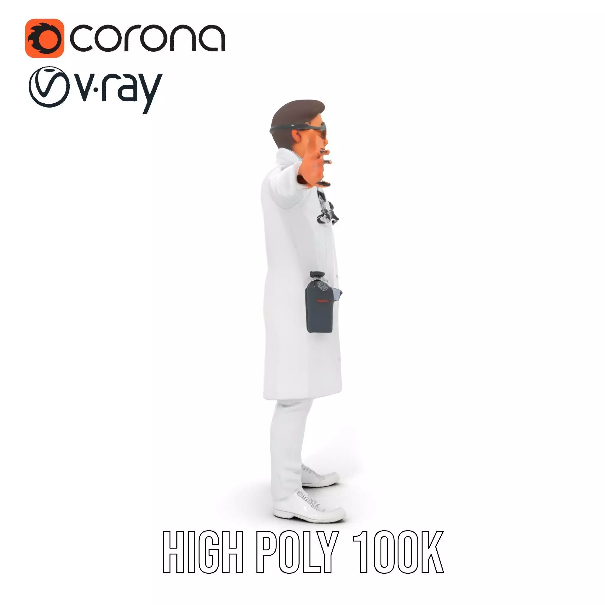 Scientific Professional model pack Low-poly 3D model_33