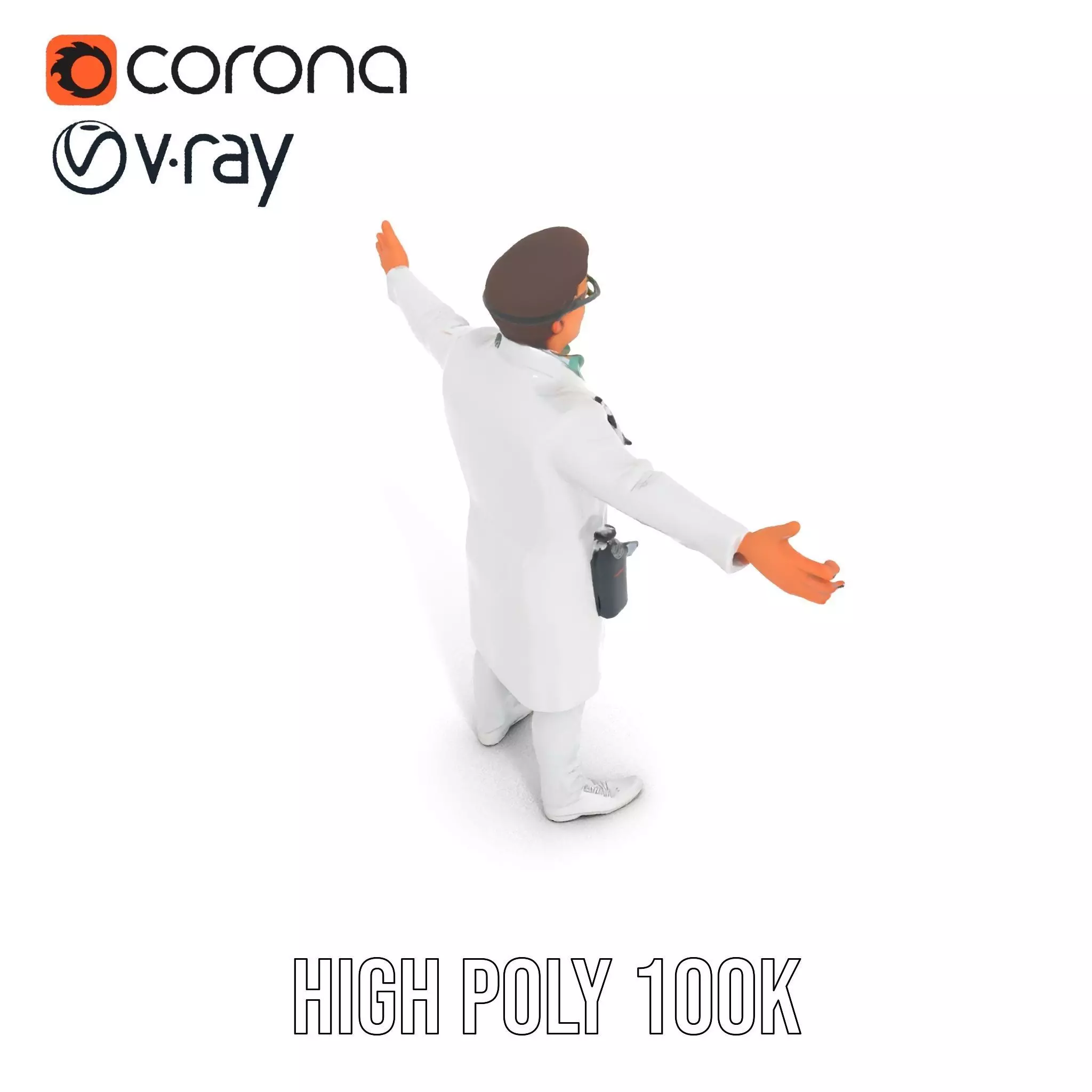 Scientific Professional model pack Low-poly 3D model_18