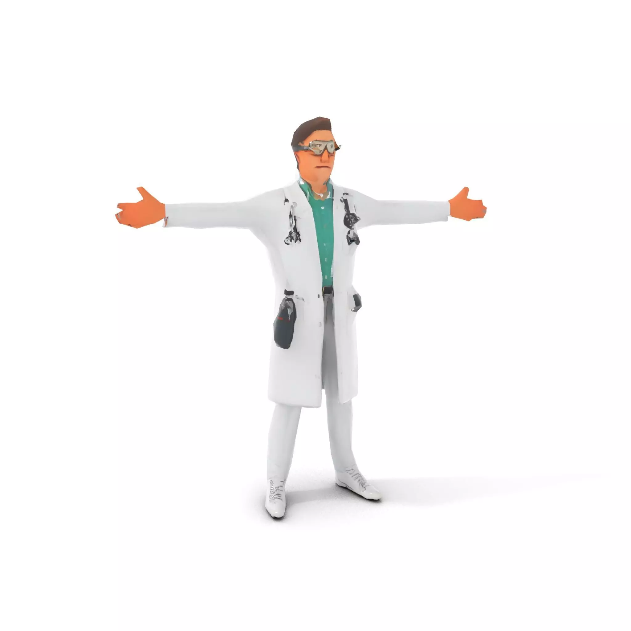 Scientific Professional model pack Low-poly 3D model_8