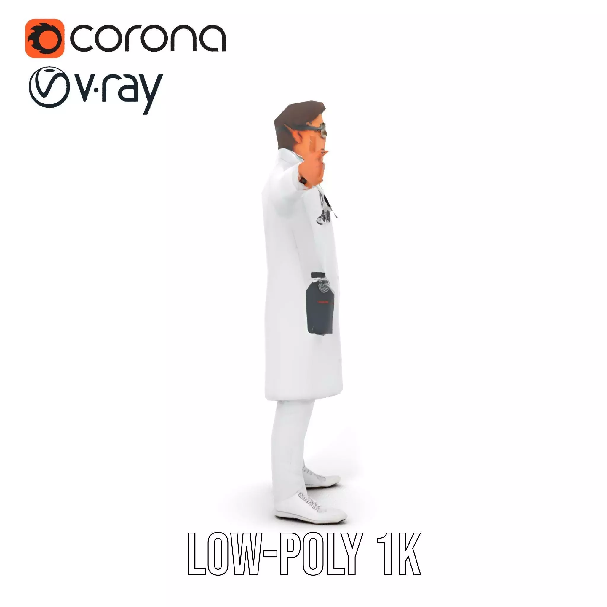 Scientific Professional model pack Low-poly 3D model_14