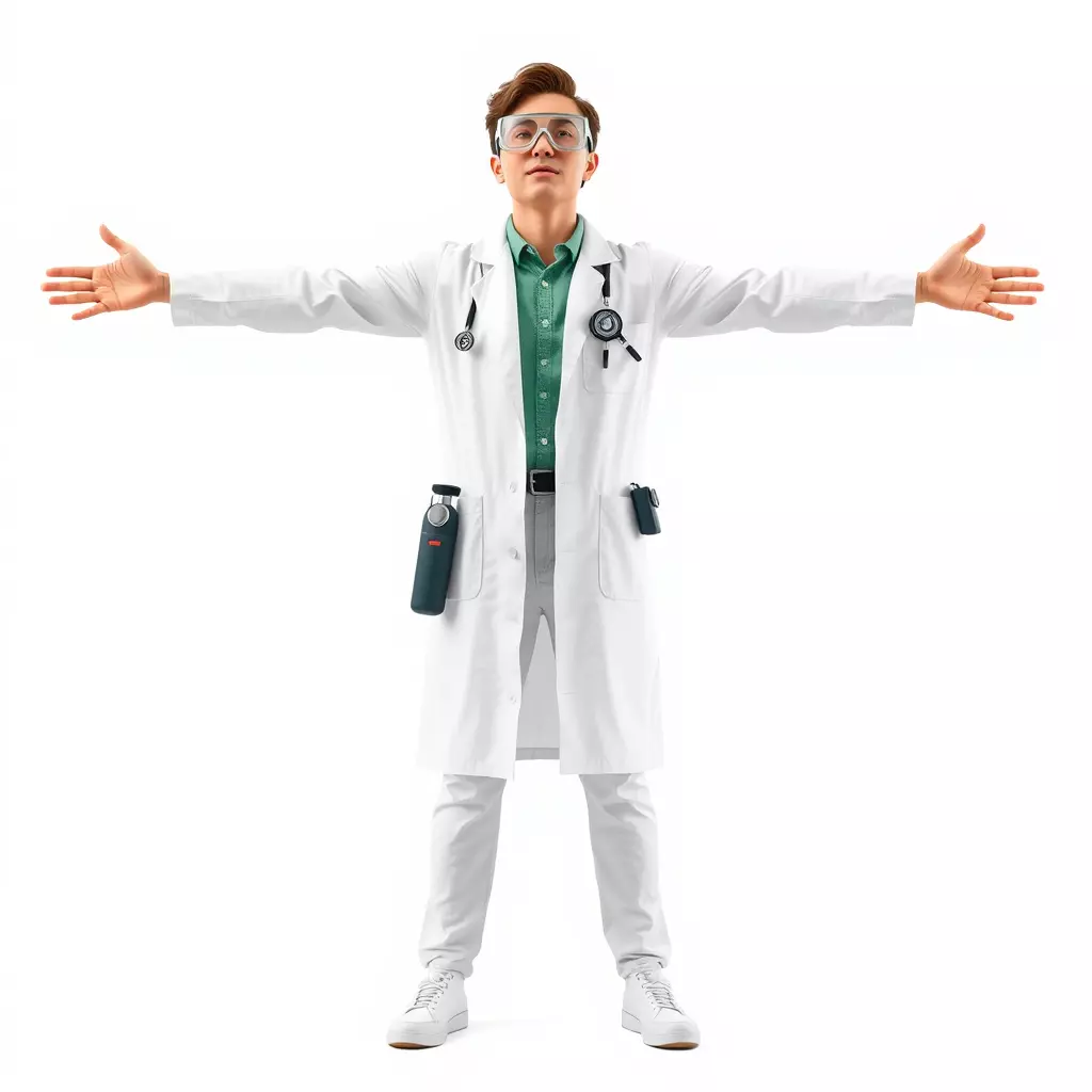 Scientific Professional model pack Low-poly 3D model_3