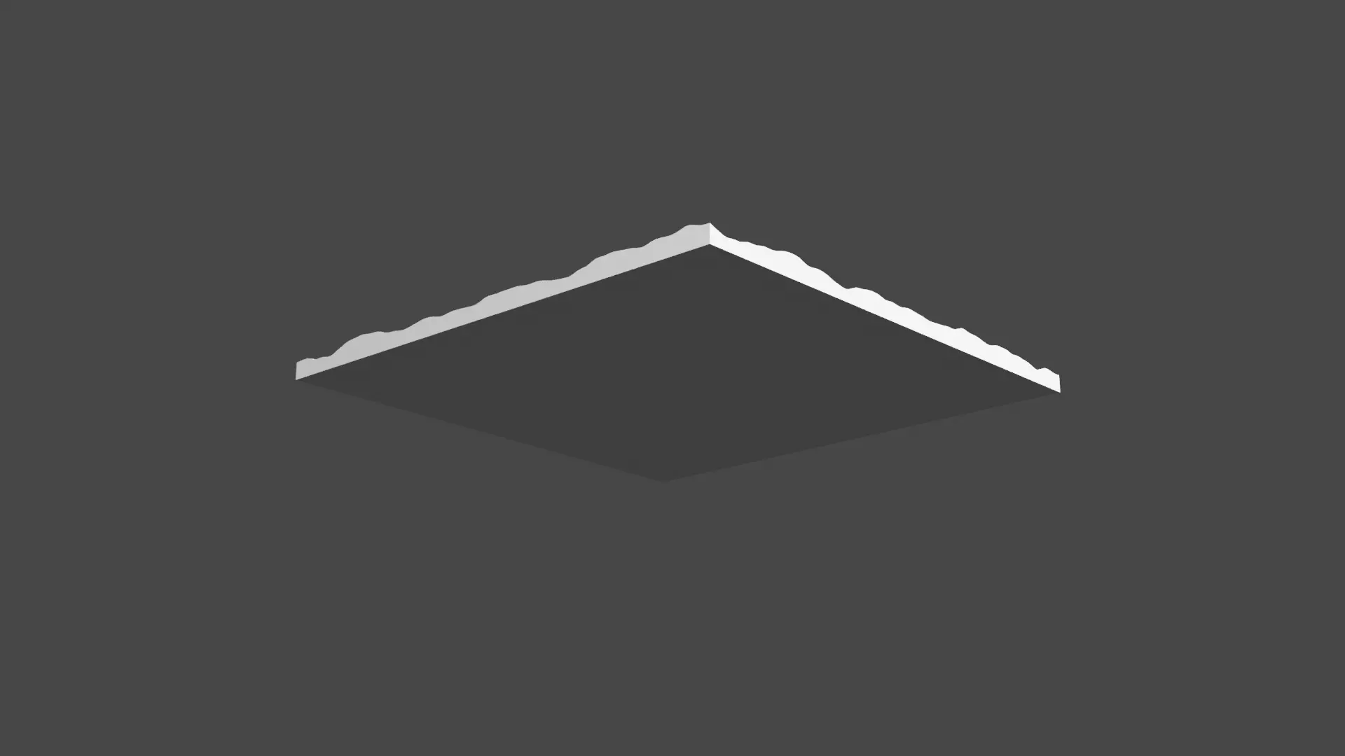 Rippled Wall Panel 3D print model_2