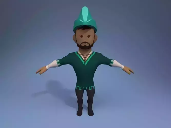 Medieval character servant 1