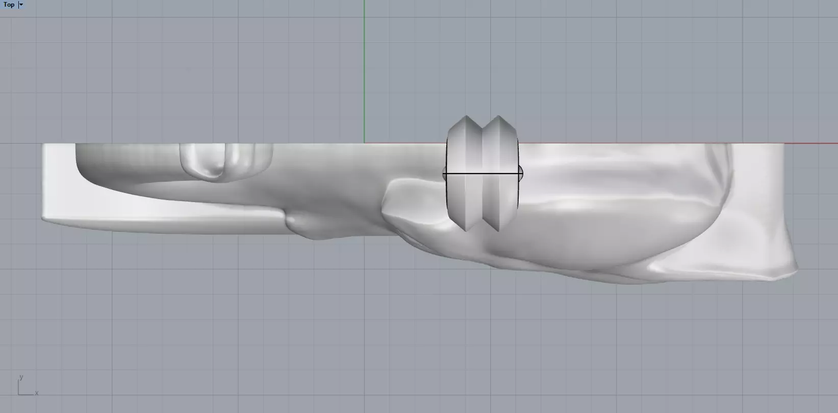 Elephant pendant model 1394 3D print model_5