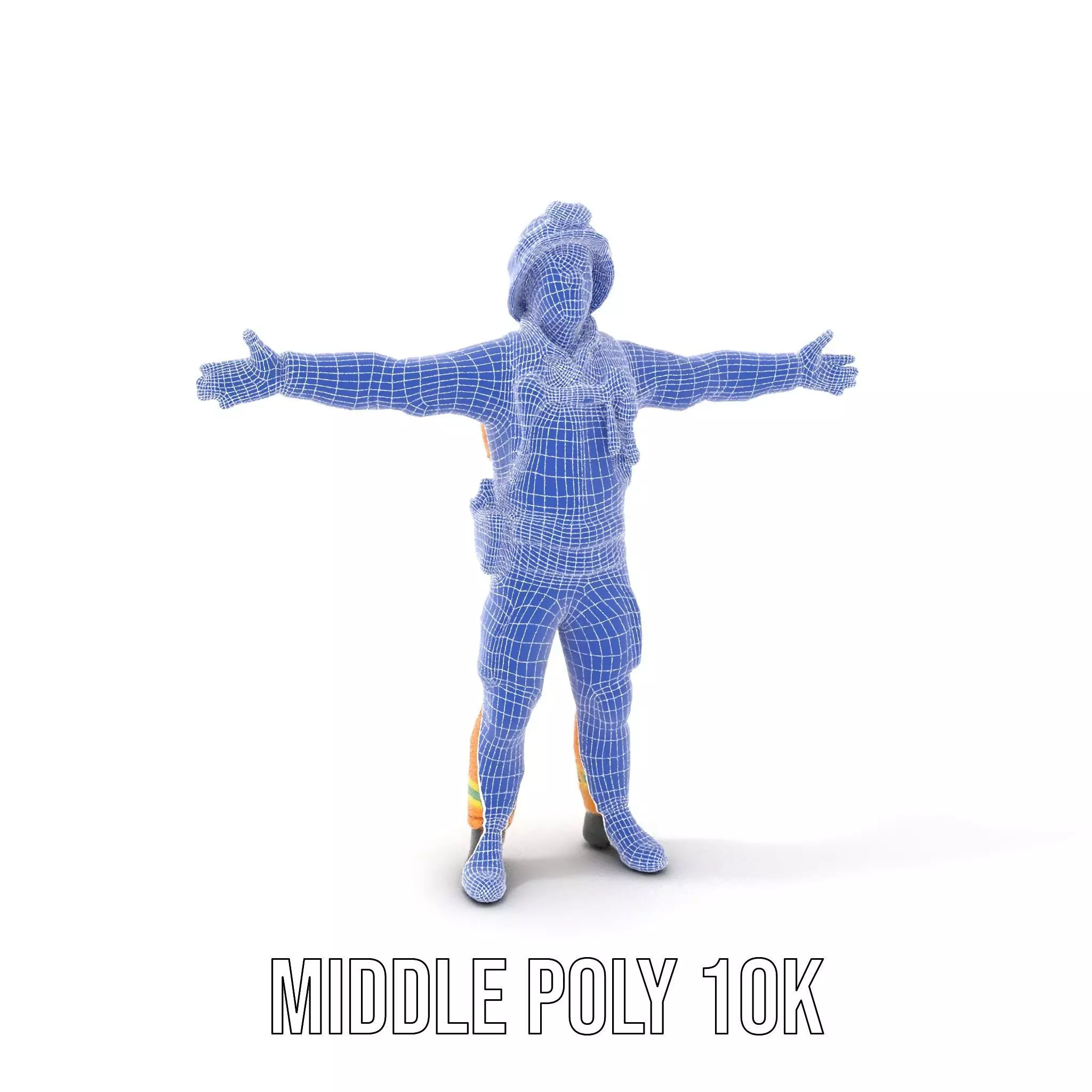 Firefighter Uniform model pack Low-poly 3D model_20