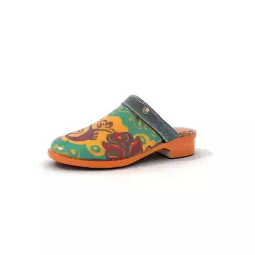 Bohemian Patterned Clog model pack Low-poly 3D model