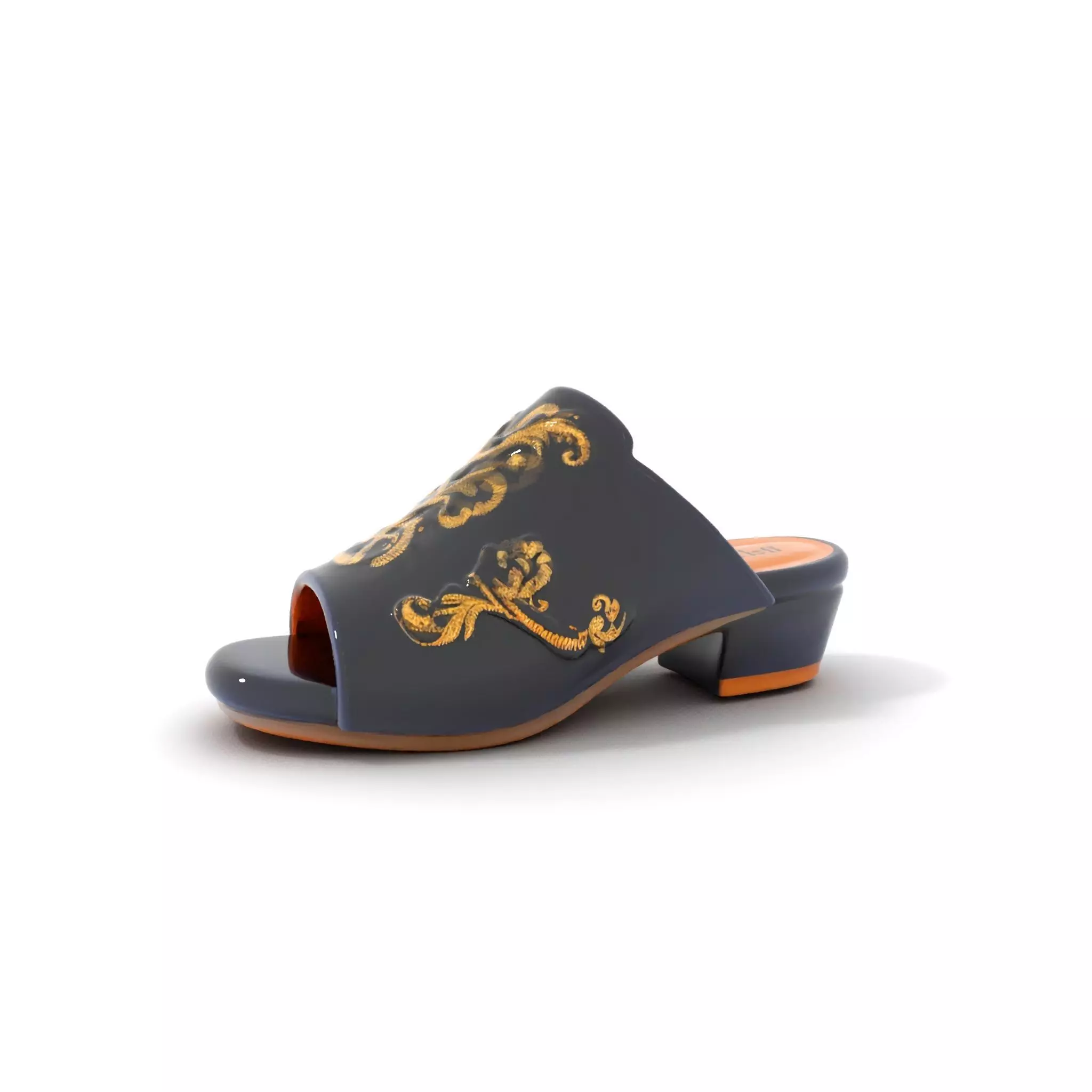 Royal Velvet Sandal model pack Low-poly 3D model_0