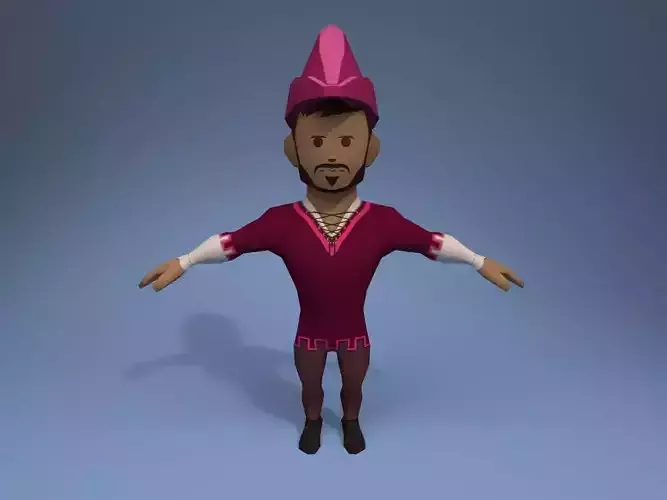 Medieval character servant 2