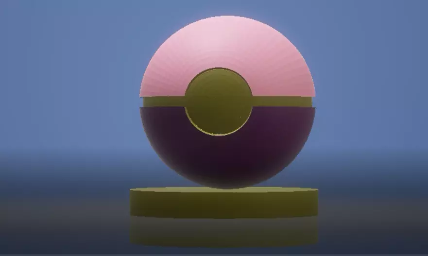 Fantasy capture ball 3D printable model 3D print model_0